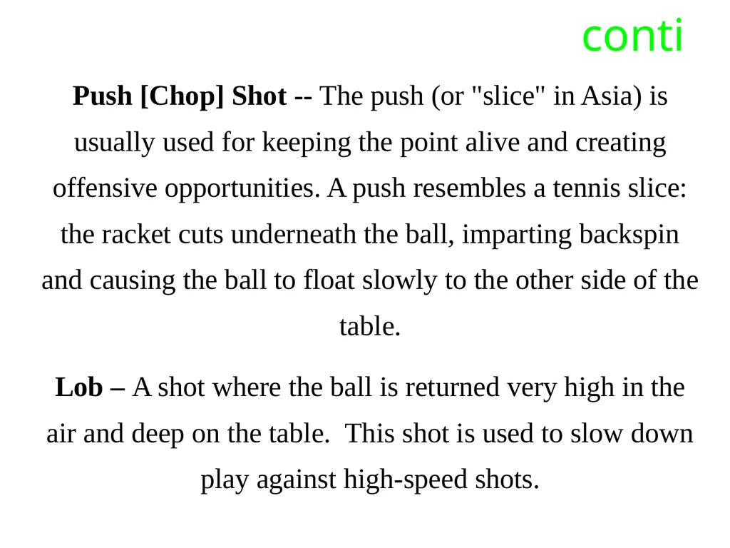 Chapter one Historical background of Tennis table - slide 104 of 118