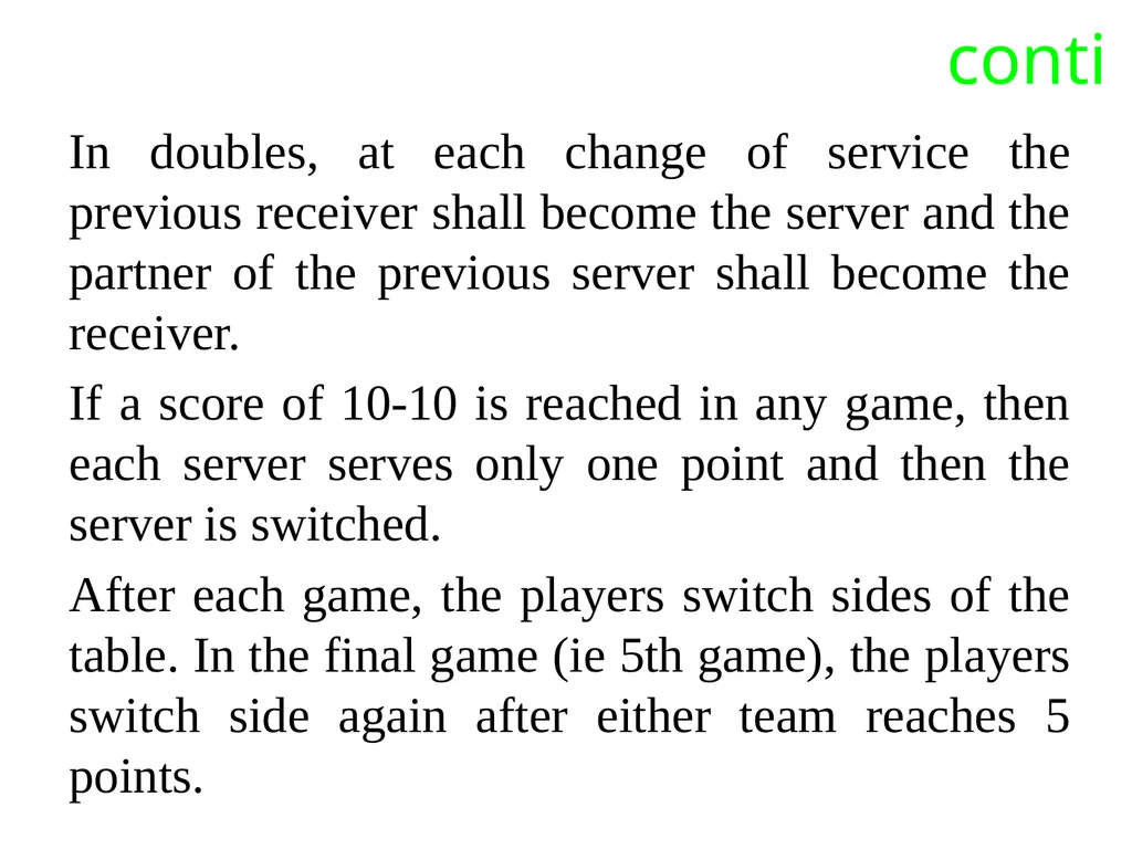Chapter one Historical background of Tennis table - slide 19 of 118