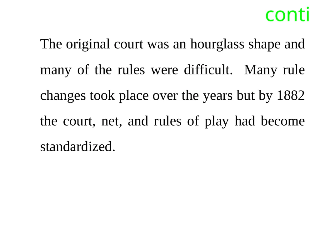 Chapter one Historical background of Tennis table - slide 4 of 118