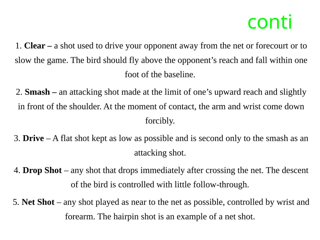 Chapter one Historical background of Tennis table - slide 91 of 118