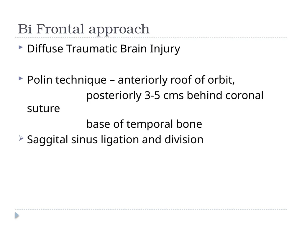 Decompressive craniectomy: Indication, technique, - slide 42 of 47