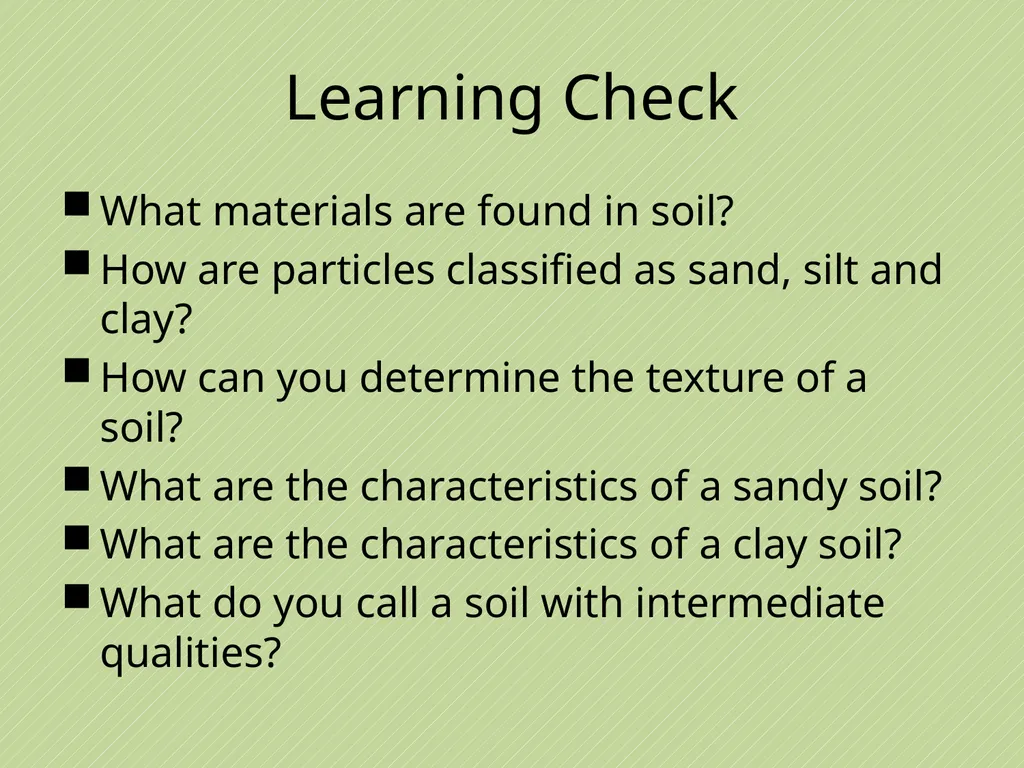 Leaving Certificate Agricultural Science Soil - slide 11 of 42