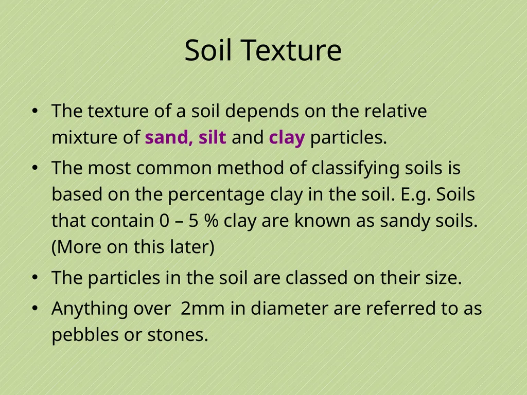 Leaving Certificate Agricultural Science Soil - slide 4 of 42