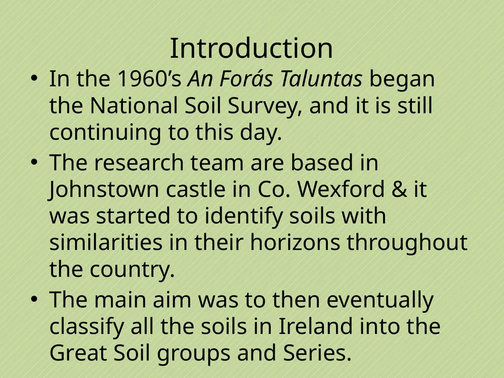 Leaving Certificate Agricultural Science Soil - slide 2 of 18