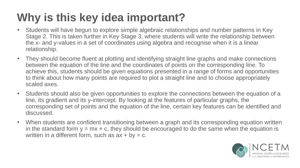 Writing linear equations in the form y = mx + - slide 7 of 40