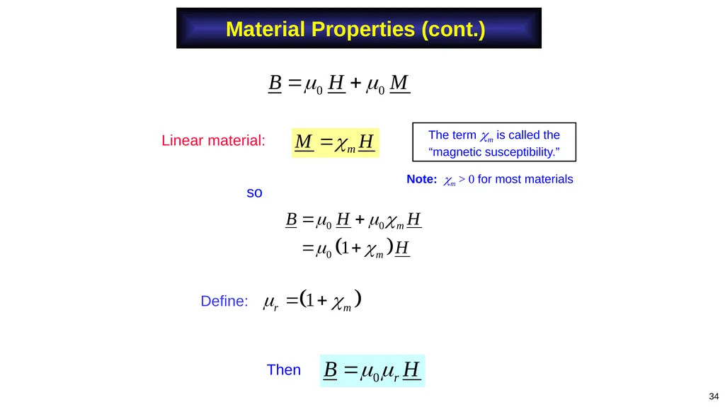 Adapted from notes by Prof. Stuart A. Long 1 Notes - slide 34 of 41