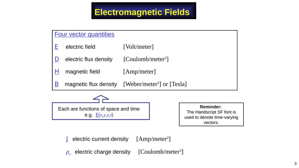 Adapted from notes by Prof. Stuart A. Long 1 Notes - slide 3 of 41