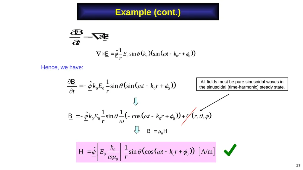 Adapted from notes by Prof. Stuart A. Long 1 Notes - slide 27 of 41
