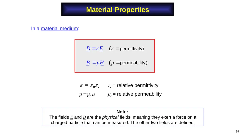Adapted from notes by Prof. Stuart A. Long 1 Notes - slide 29 of 41