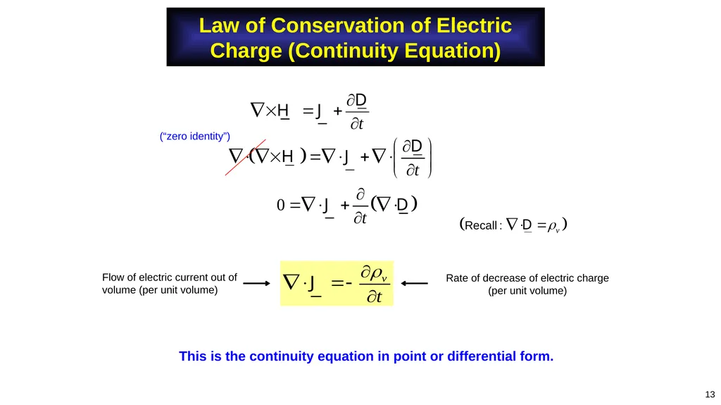 Adapted from notes by Prof. Stuart A. Long 1 Notes - slide 13 of 41