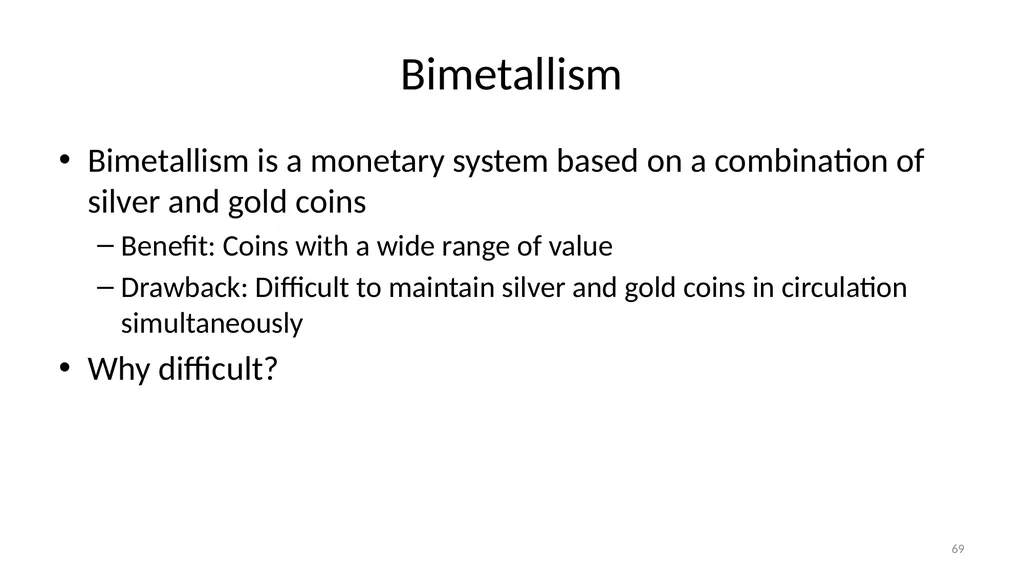 Lecture 10: Money, Inflation, and Output - slide 69 of 85