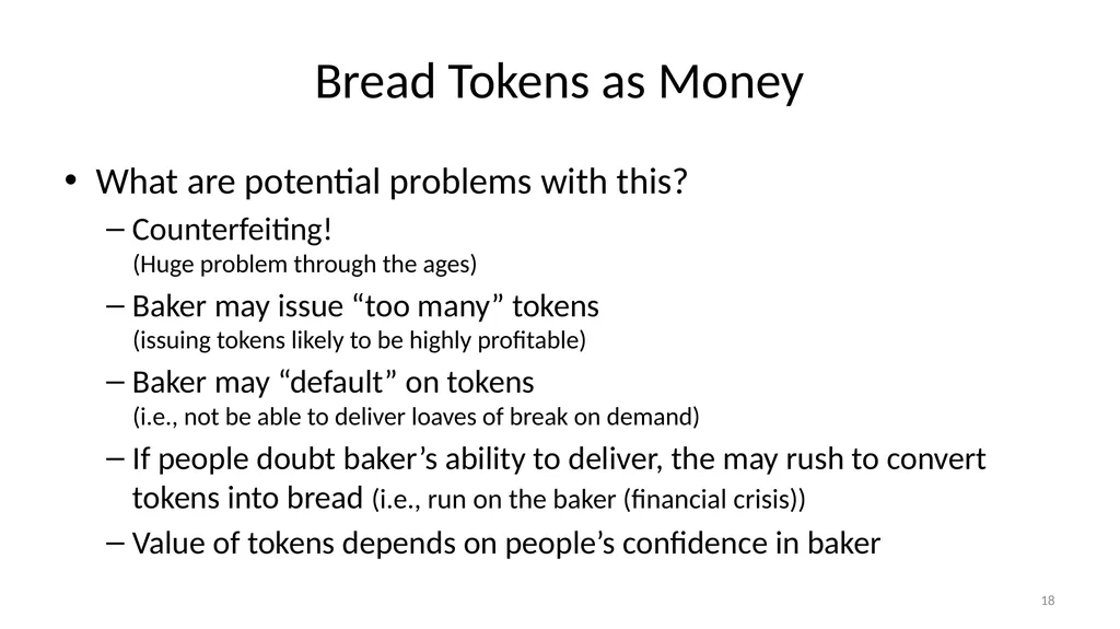Lecture 10: Money, Inflation, and Output - slide 18 of 85