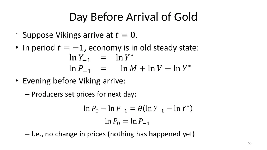 Lecture 10: Money, Inflation, and Output - slide 50 of 85
