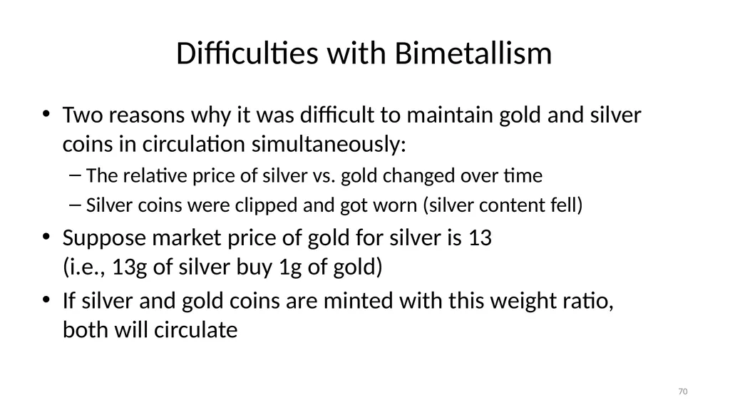 Lecture 10: Money, Inflation, and Output - slide 70 of 85