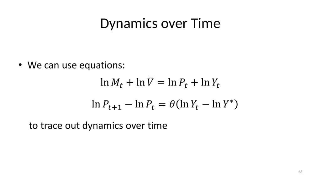 Lecture 10: Money, Inflation, and Output - slide 56 of 85