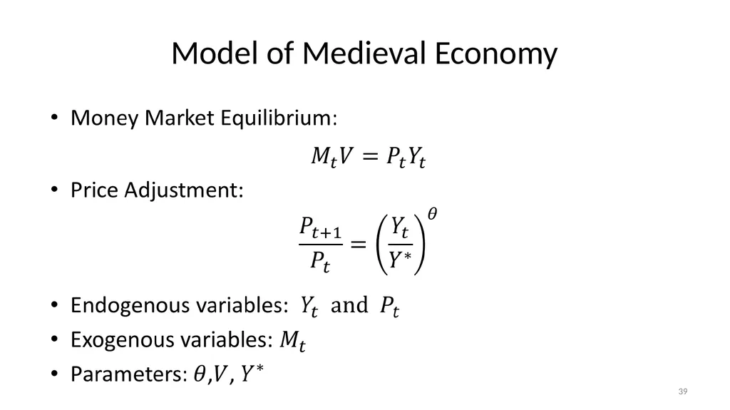 Lecture 10: Money, Inflation, and Output - slide 39 of 85