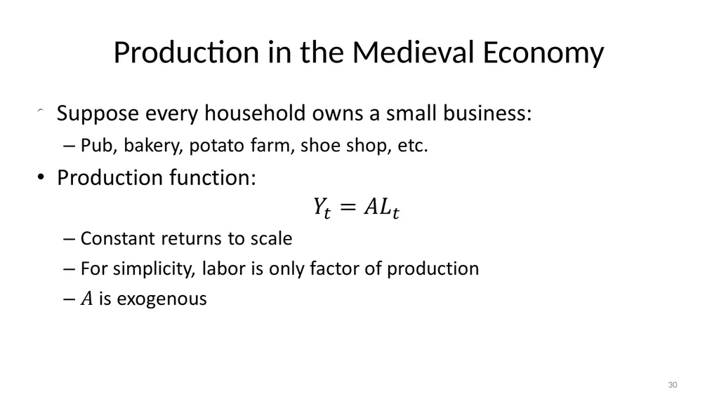 Lecture 10: Money, Inflation, and Output - slide 30 of 85