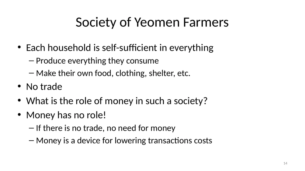 Lecture 10: Money, Inflation, and Output - slide 14 of 85