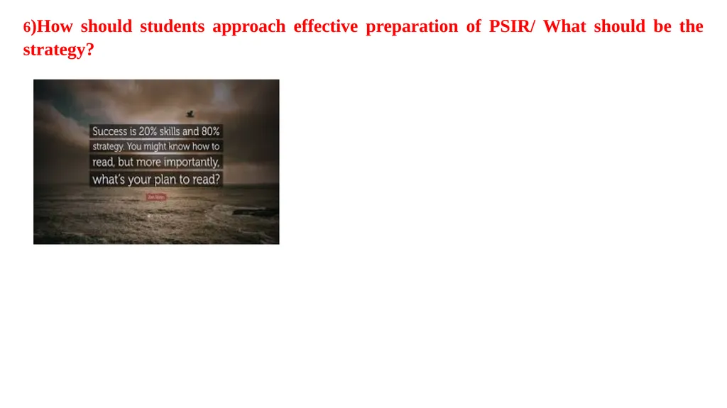 Open Session Foundation Optional Course POLITICAL - slide 19 of 30