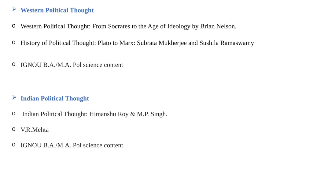 Open Session Foundation Optional Course POLITICAL - slide 25 of 30