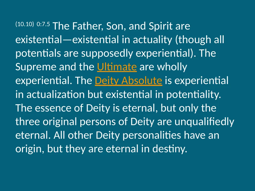 The Urantia Book Foreword Paper Foreword - Video - slide 69 of 113