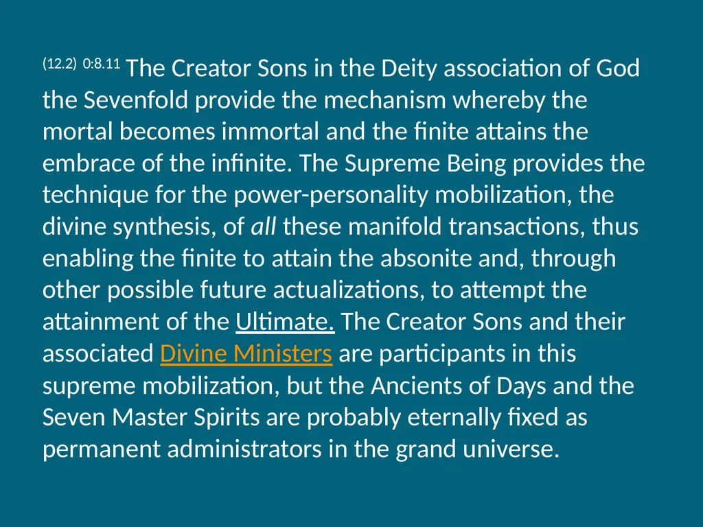 The Urantia Book Foreword Paper Foreword - Video - slide 78 of 113