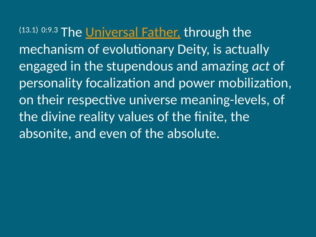 The Urantia Book Foreword Paper Foreword - Video - slide 82 of 113
