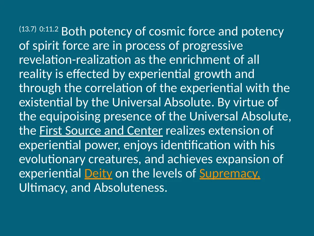The Urantia Book Foreword Paper Foreword - Video - slide 88 of 113