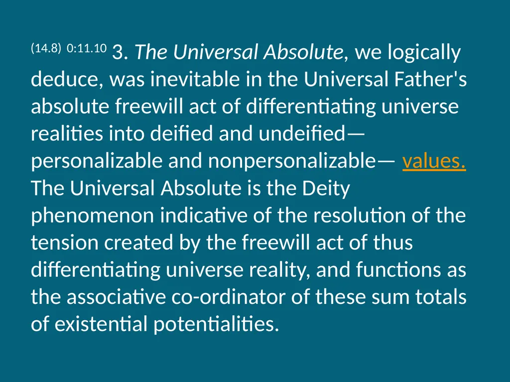 The Urantia Book Foreword Paper Foreword - Video - slide 96 of 113