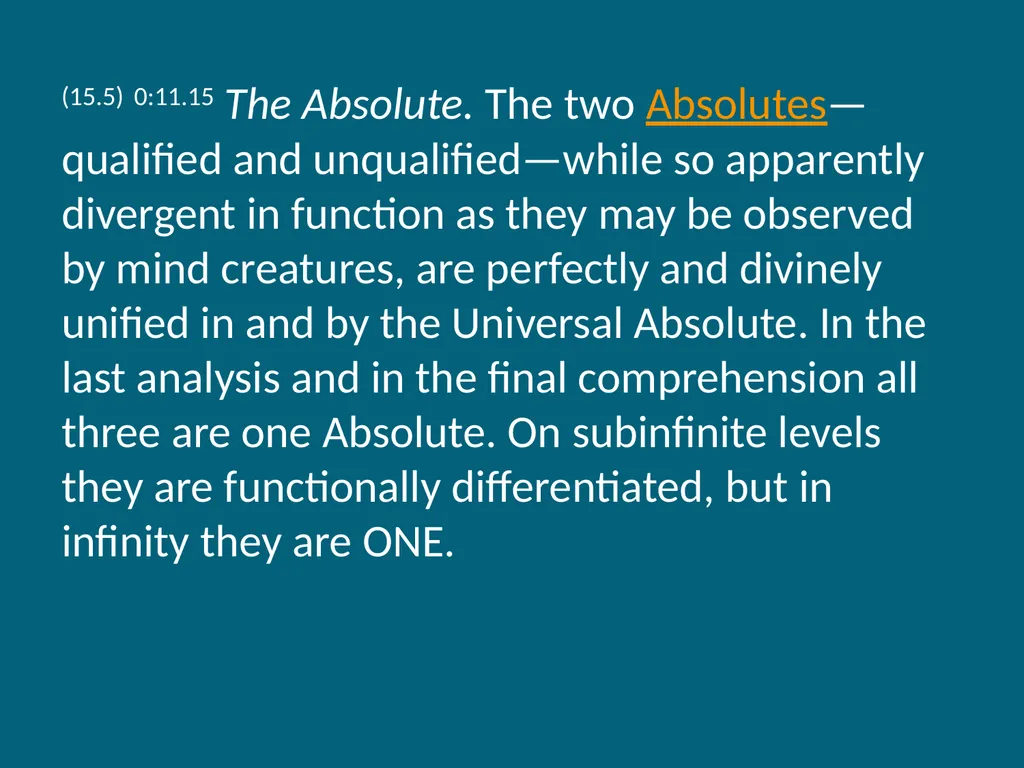 The Urantia Book Foreword Paper Foreword - Video - slide 101 of 113