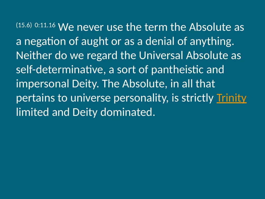 The Urantia Book Foreword Paper Foreword - Video - slide 102 of 113
