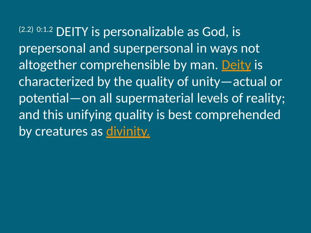 The Urantia Book Foreword Paper Foreword - Video - slide 9 of 113