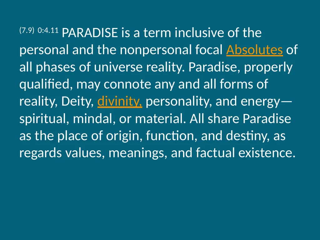 The Urantia Book Foreword Paper Foreword - Video - slide 46 of 113