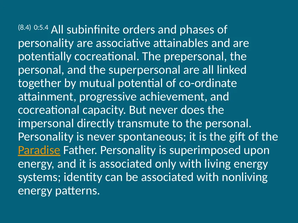 The Urantia Book Foreword Paper Foreword - Video - slide 52 of 113