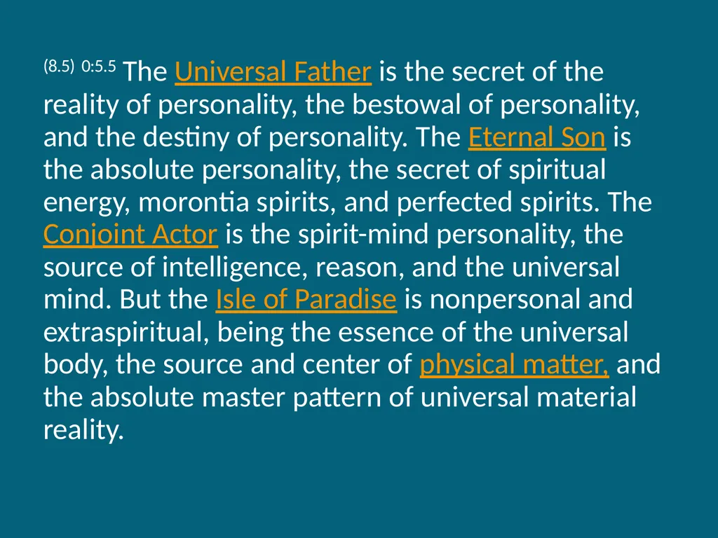 The Urantia Book Foreword Paper Foreword - Video - slide 53 of 113