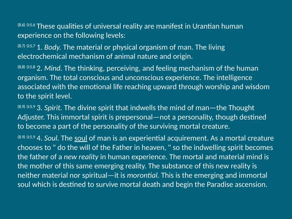 The Urantia Book Foreword Paper Foreword - Video - slide 54 of 113
