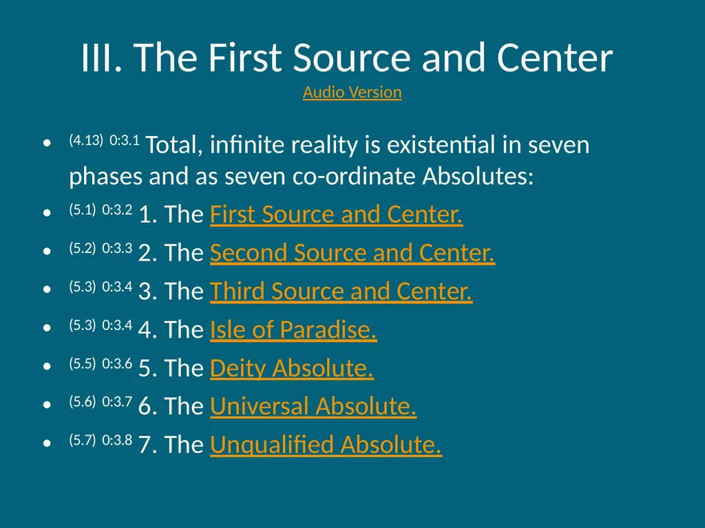 The Urantia Book Foreword Paper Foreword - Video - slide 32 of 113