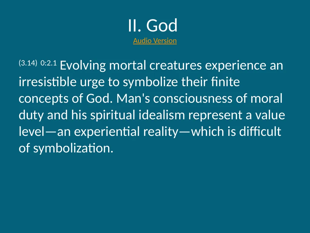 The Urantia Book Foreword Paper Foreword - Video - slide 20 of 113