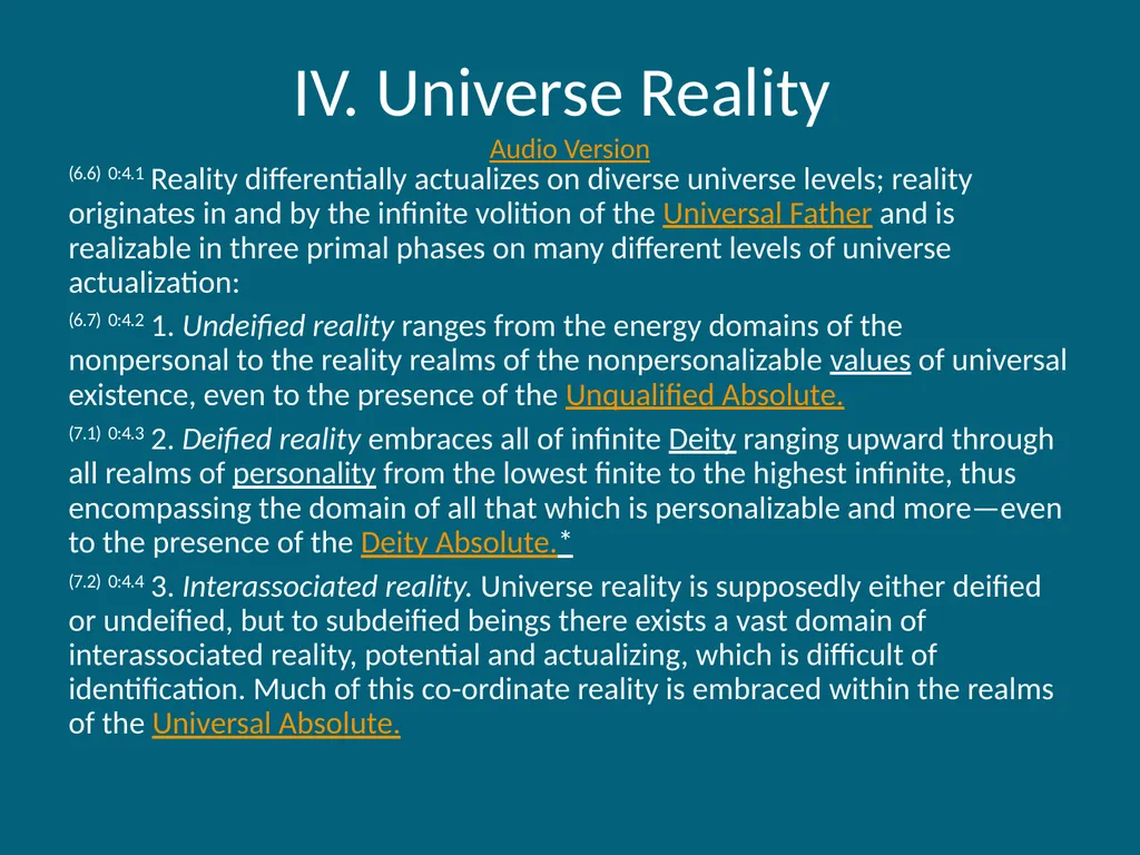 The Urantia Book Foreword Paper Foreword - Video - slide 43 of 113