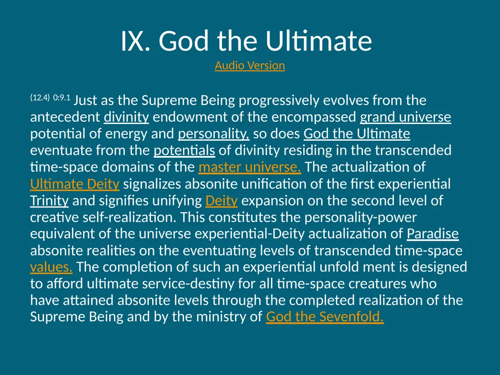 The Urantia Book Foreword Paper Foreword - Video - slide 80 of 113