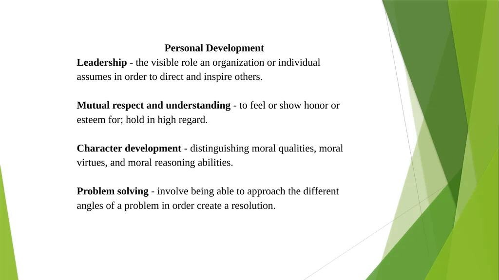 Citizenship – 4-H Citizenship is the knowledge, - slide 6 of 8