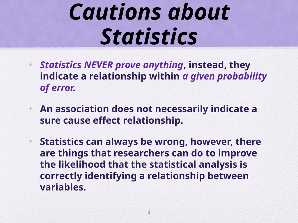Inferential Statistics and t - tests ScWk 242 – - slide 3 of 13