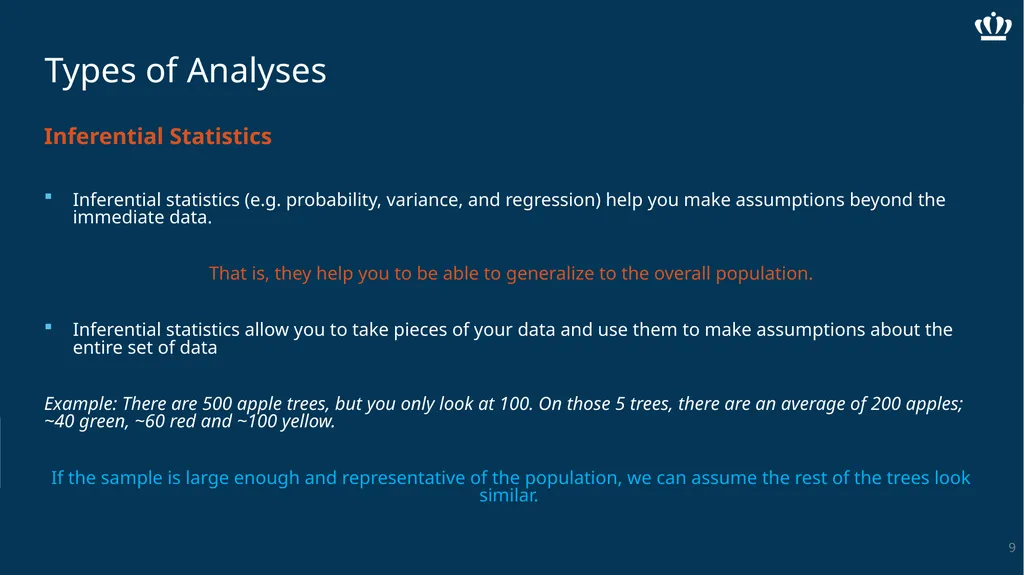 Analyzing Data Office of Assessment and Planning - slide 9 of 11