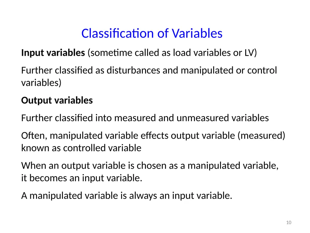 CHE412 Process Dynamics and Control BSc (Engg) - slide 10 of 18