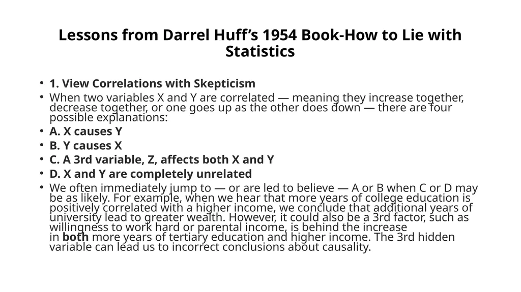 Descriptive Statistics and Public policy Mukul - slide 14 of 72