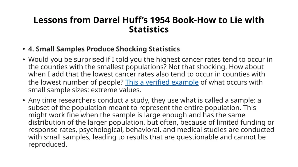 Descriptive Statistics and Public policy Mukul - slide 25 of 72