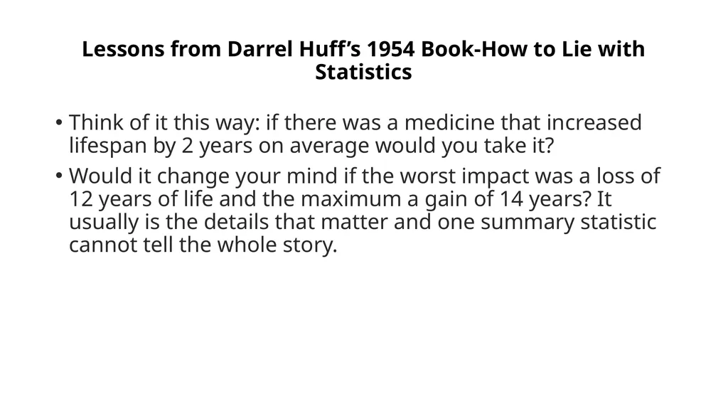 Descriptive Statistics and Public policy Mukul - slide 34 of 72