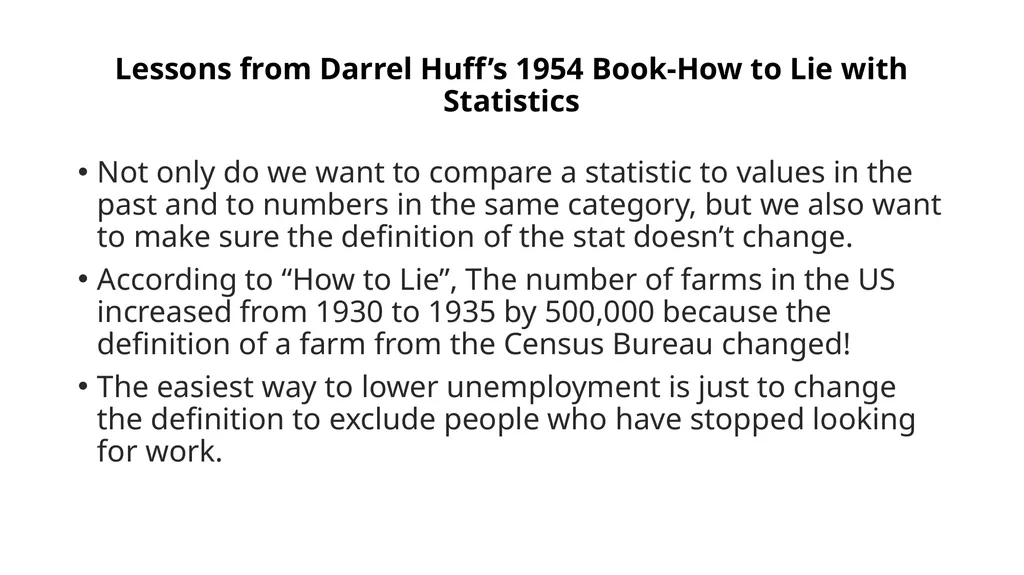 Descriptive Statistics and Public policy Mukul - slide 43 of 72
