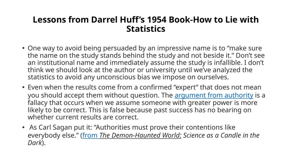 Descriptive Statistics and Public policy Mukul - slide 50 of 72