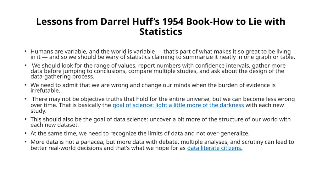 Descriptive Statistics and Public policy Mukul - slide 54 of 72